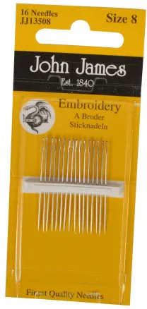 John James Broderinåler Str. 8 - 16 stk