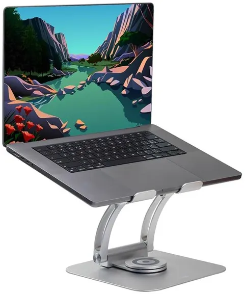 Desire2 Laptopstativ Supreme Dual Pivot Plus Sølv