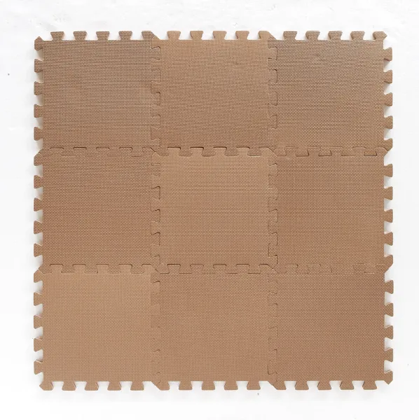 Skummet lekematte Bekids, Cappuccino 9 stk