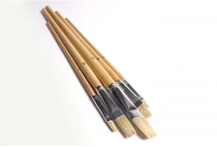 Artino Malepensel/Kunstnerpenselsett Flat Ass. Størrelser - 5 stk