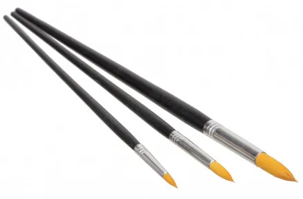 Artino Malepensel/Kunstnerpenselsett Rund Syntetisk Ass. Størrelser