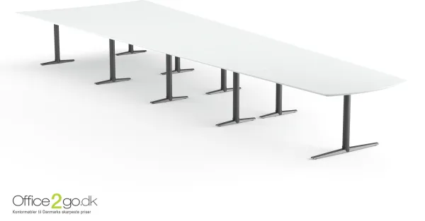 Switch Media - konferansebord - 20 personer - 625 cm.